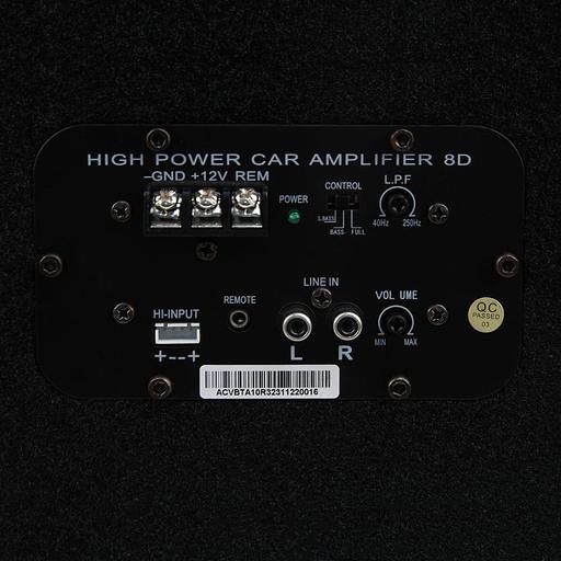 Сабвуфер автомобильный ACV BTA-10R 105Вт активный (25см/10") фото 6