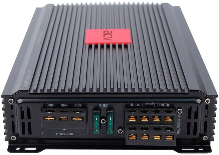 Усилитель автомобильный ACV VX-4.100 четырехканальный фото 3