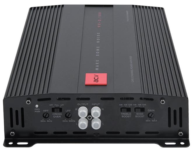 Усилитель автомобильный ACV VX-2.100 двухканальный фото 3