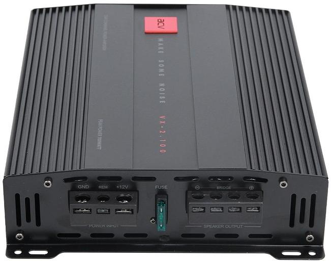 Усилитель автомобильный ACV VX-2.100 двухканальный фото 4