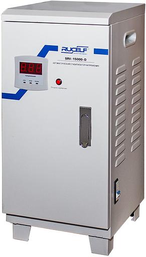 Стабилизатор напряжения Rucelf SRV-15000-D 15кВА однофазный белый фото 1