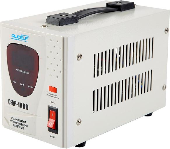 Стабилизатор напряжения Rucelf СтАР-1000 1кВА однофазный белый фото 1