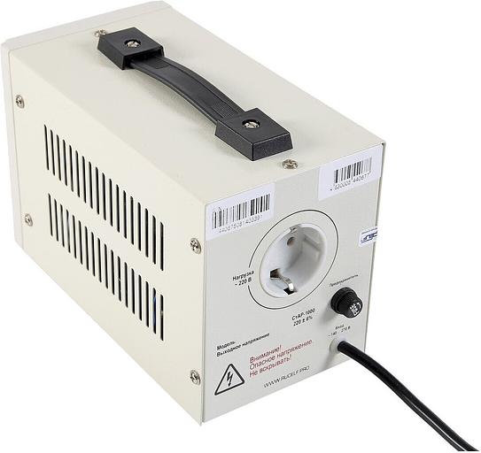 Стабилизатор напряжения Rucelf СтАР-1000 1кВА однофазный белый фото 4