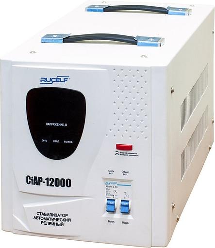 Стабилизатор напряжения Rucelf СтАР-12000 12кВА однофазный белый фото 1