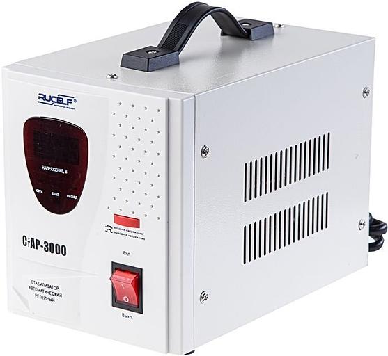 Стабилизатор напряжения Rucelf СтАР-3000 3кВА однофазный белый фото 1