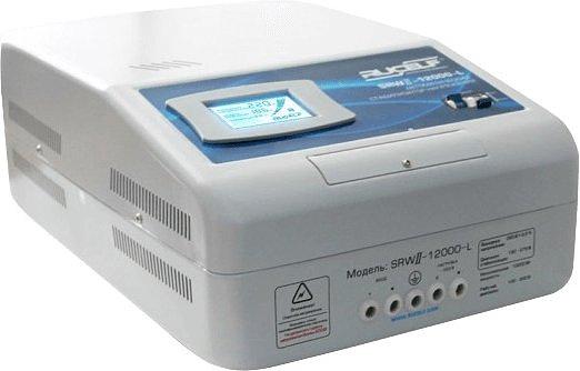 Стабилизатор напряжения Rucelf SRW.II-12000-L 12кВА однофазный белый (SRWII-12000-L) фото 3