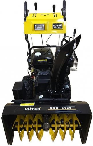 Снегоуборщик бензиновый Huter SGC 8000 11л.с. фото 2
