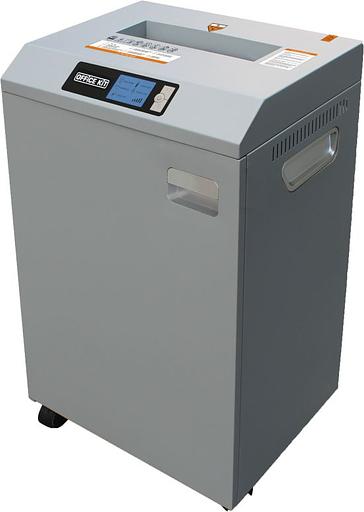 Шредер Office Kit S600 3,9 серый (секр.Р-2) ленты 40лист. 60лтр. скрепки скобы пл.карты CD фото 1