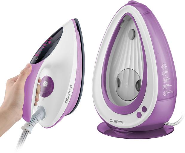 Парогенератор Polaris PSS 6540K 2400Вт белый/лиловый фото 3