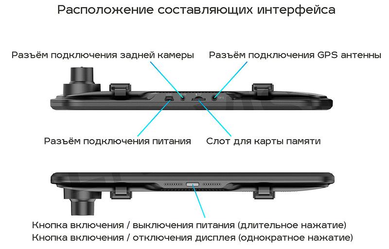 Видеорегистратор TrendVision MR-810 GT черный 1080x1920 1080p 140гр. GPS MSTAR 8336N фото 8