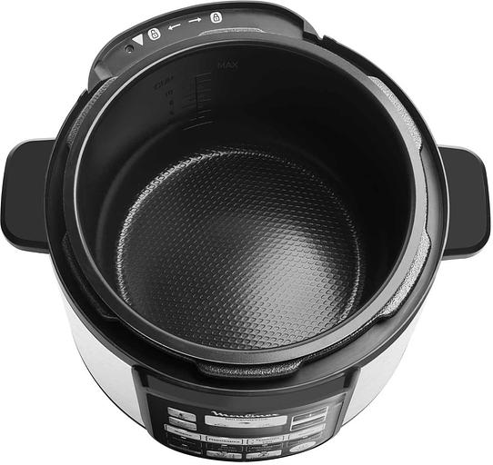 Мультиварка-скороварка Moulinex CE620D32 5л 1000Вт серебристый/черный фото 2