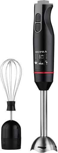 Блендер погружной Supra HBS-795 800Вт черный/красный фото 1