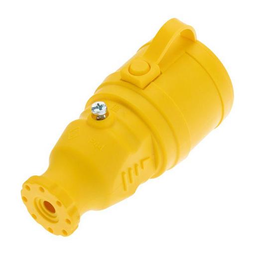 Розетка силовая Rexant (111-122) откр. зазем. крыш. IP44 желтый (упак.:1шт) фото 6