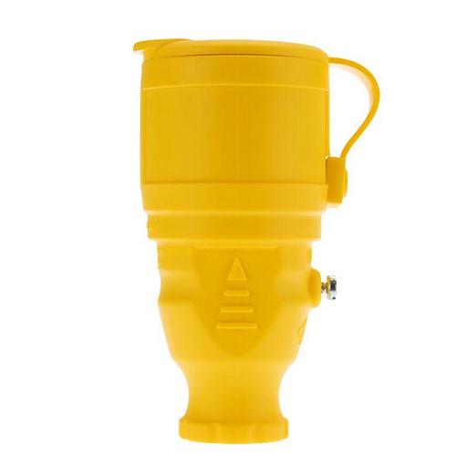 Розетка силовая Rexant (111-122) откр. зазем. крыш. IP44 желтый (упак.:1шт) фото 7