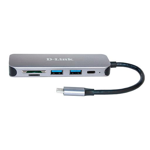 Разветвитель USB 2.0 D-Link DUB-2325 2порт. черный (DUB-2325/A1A) фото 1