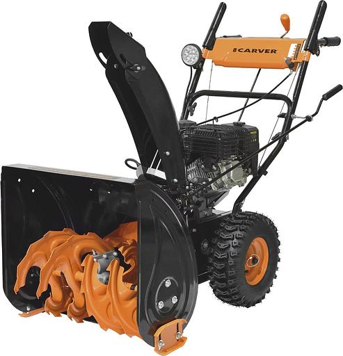 Снегоуборщик бензин. Carver STG 7056WEL 7л.с. фото 1