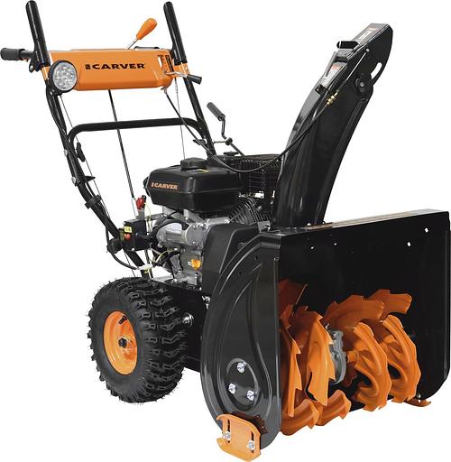Снегоуборщик бензин. Carver STG 7056WEL 7л.с. фото 2