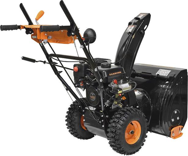 Снегоуборщик бензин. Carver STG 7056WEL 7л.с. фото 3