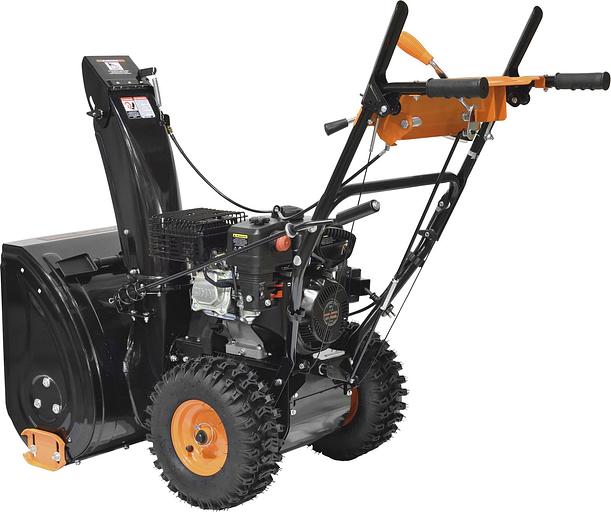 Снегоуборщик бензин. Carver STG 7056WEL 7л.с. фото 4