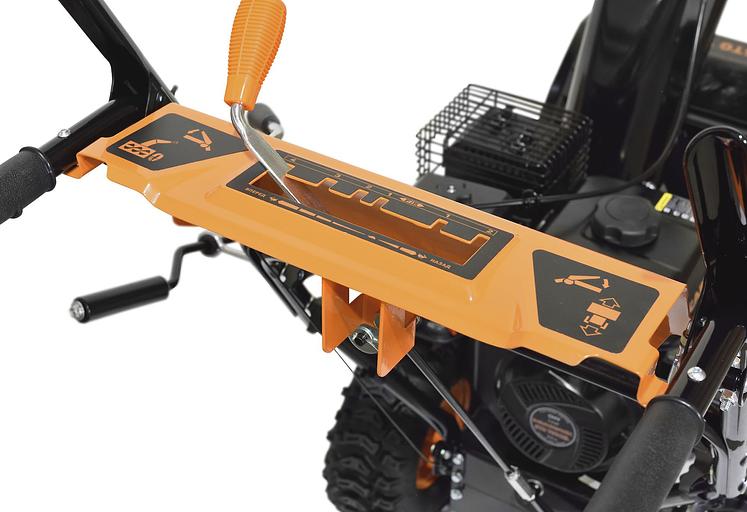 Снегоуборщик бензин. Carver STG 7056WEL 7л.с. фото 5