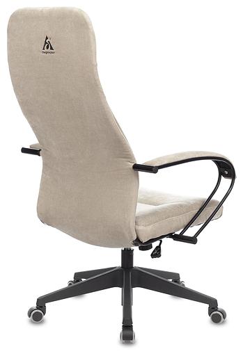 Кресло руководителя Бюрократ CH-608Fabric песочный Light-21 крестовина пластик фото 4