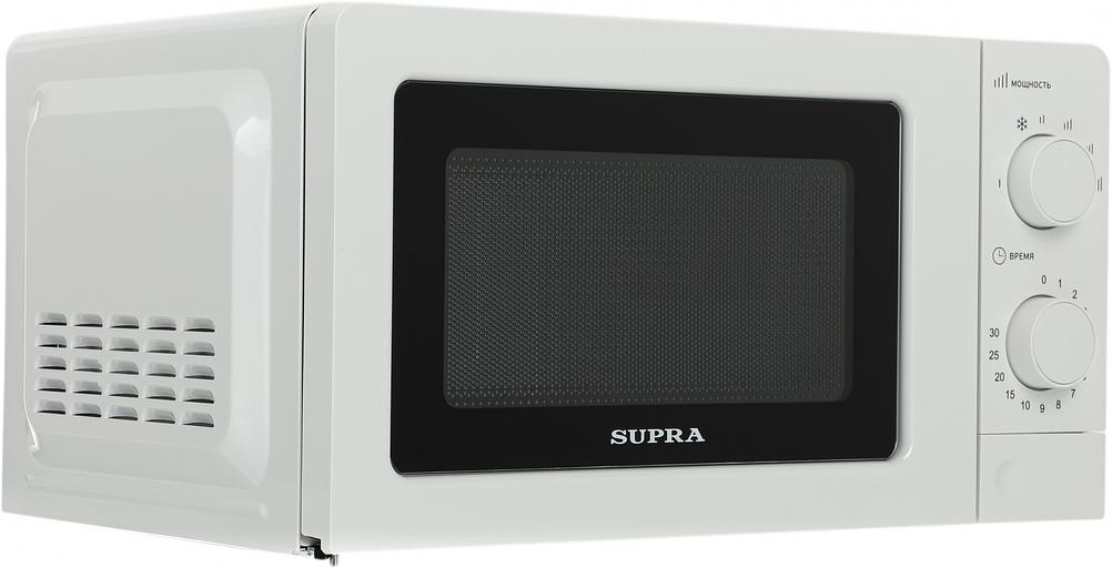 Микроволновая Печь Supra 20MW61 20л. 700Вт белый фото 3