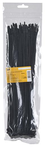 Хомут IEK UHH32-D036-300-100 300x3.6мм (упак:100шт) нейлон черный фото 2