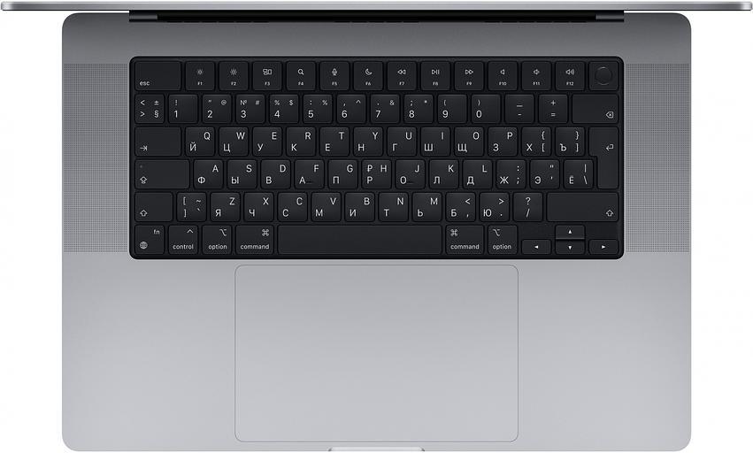 Ноутбук Apple MacBook Pro M1 Pro 10 core 32Gb SSD512Gb/16 core GPU 16.2" Retina XDR (3456x2234) Mac OS grey space WiFi BT Cam фото 2