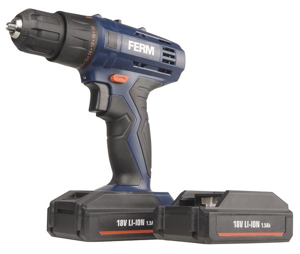 Дрель-шуруповерт Ferm CDM1120 аккум. патрон:быстрозажимной (кейс в комплекте) фото 3