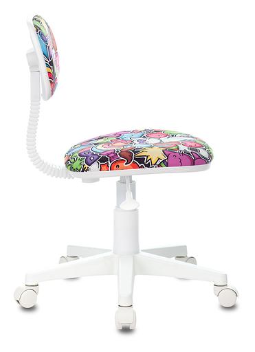 Кресло детское Бюрократ CH-W201NX мультиколор маскарад крестовина пластик пластик белый фото 3