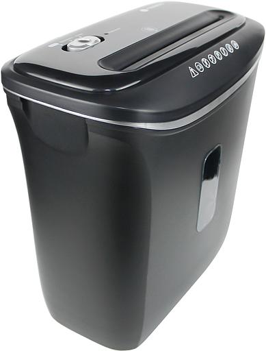 Шредер Heleos УД14-5 черный (секр.P-5) фрагменты 4лист. 14лтр. скобы пл.карты фото 2