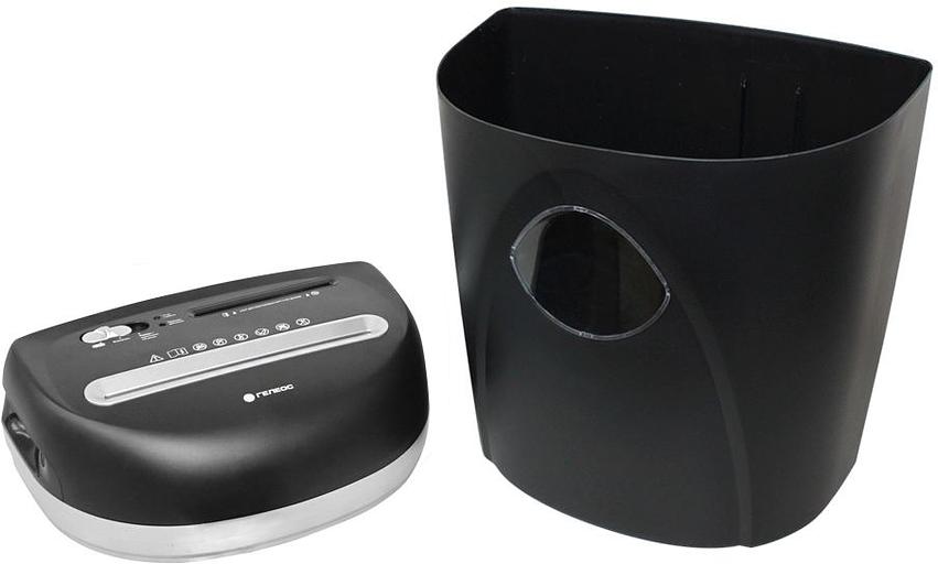 Шредер Heleos УП23-4 черный (секр.P-4) фрагменты 13лист. 23лтр. скрепки скобы пл.карты CD фото 3