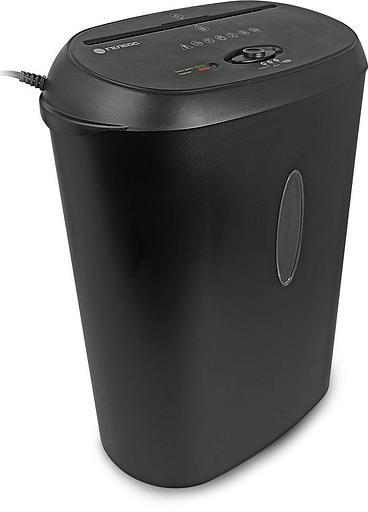 Шредер Heleos УМ24-4 черный (секр.P-4) фрагменты 14лист. 24лтр. скрепки скобы пл.карты CD фото 1