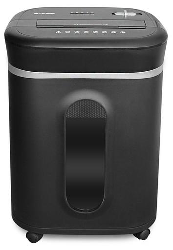 Шредер Heleos УМ28-4 черный (секр.P-4) фрагменты 17лист. 28лтр. скрепки скобы пл.карты CD фото 3