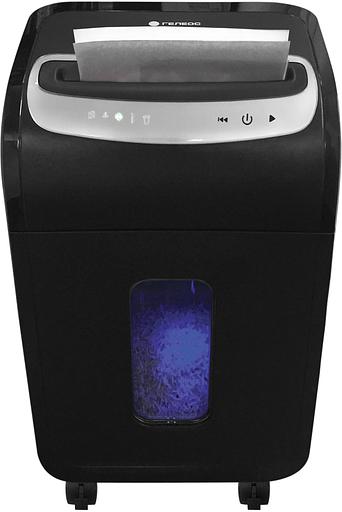 Шредер Heleos УМ35-5 черный (секр.P-5) фрагменты 23лист. 35лтр. скрепки скобы пл.карты CD фото 3