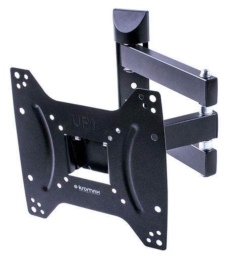 Кронштейн для телевизора Kromax DIX-22 черный 15"-48" макс.35кг настенный поворотно-выдвижной и наклонный фото 1