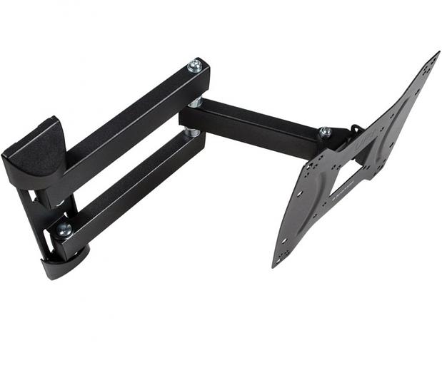 Кронштейн для телевизора Kromax OPTIMA-404 черный 15"-55" макс.35кг настенный поворотно-выдвижной и наклонный фото 4