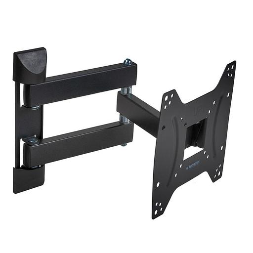 Кронштейн для телевизора Kromax OPTIMA-404 черный 15"-55" макс.35кг настенный поворотно-выдвижной и наклонный фото 6