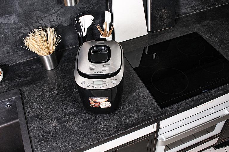 Хлебопечь Hyundai HYBM-P0212 600Вт черный/серебристый фото 8