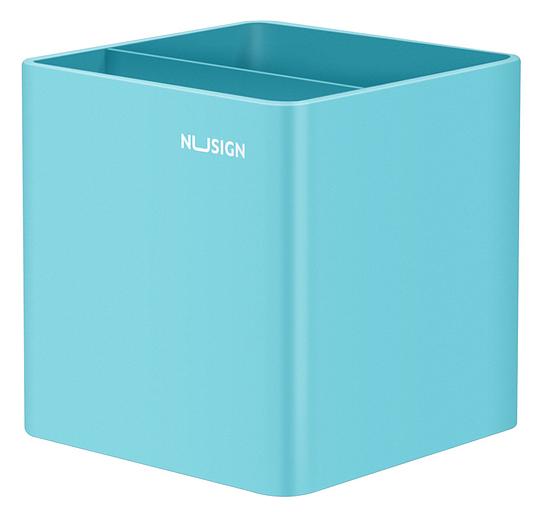 Подставка Deli ENS011blue Nusign для пишущих принадлежностей синий пластик фото 1