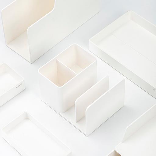 Органайзер настольный Deli ENS950WHITE Nusign белый пластик фото 4