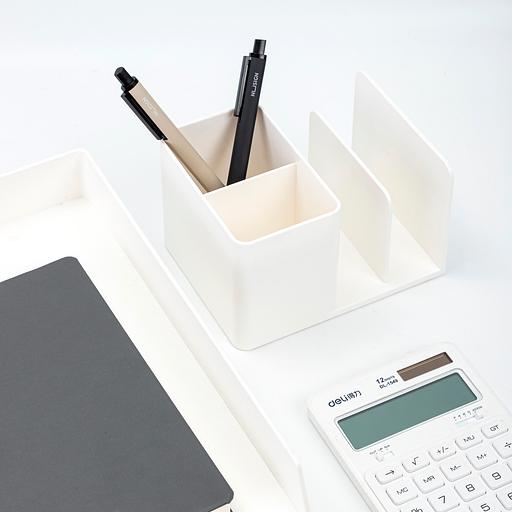 Органайзер настольный Deli ENS950WHITE Nusign белый пластик фото 5