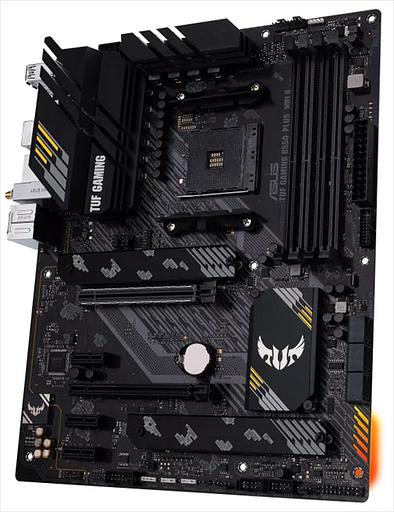 Материнская плата Asus TUF GAMING B550-PLUS WIFI II Soc-AM4 AMD B550 4xDDR4 ATX AC`97 8ch(7.1) 2.5Gg RAID+HDMI+DP фото 3