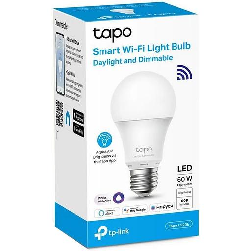 Умная Wi-Fi лампа TP-Link Tapo L520E фото 2
