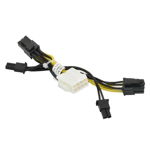 Кабель SuperMicro CBL-PWEX-1040 GPU 2x4M/CPU to two 2x3F+ 2x1F PCIe P4.2 5CM 16/20AW фото 2