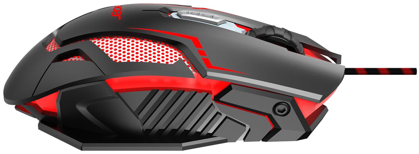 Мышь Acer OMW125 черный оптическая (3200dpi) USB (6but) фото 3