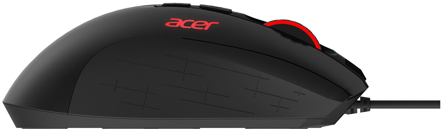 Мышь Acer OMW124 черный оптическая (6400dpi) USB (6but) фото 3
