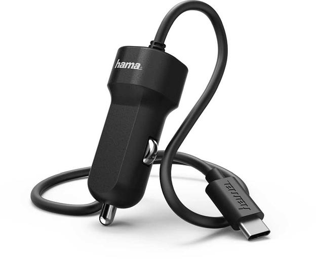 Автомобильное зар./устр. Hama H-173618 3A PD универсальное черный (00173618) фото 1
