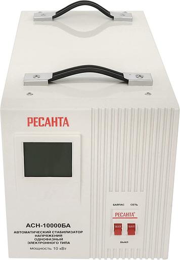Стабилизатор напряжения Ресанта АСН-10000БА однофазный серый (63/6/40) фото 4