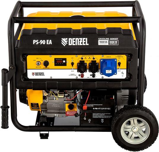 Генератор Denzel PS 90 EA 9кВт фото 1
